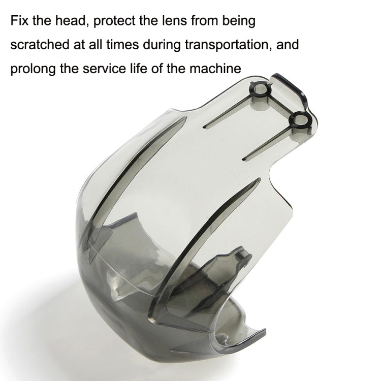 For DJI Mini 3 MN3-JTG-BK Lens Protective Cover Gimbal Camera Fixed Cover Drone Accessories(Transparent Grey) - free shipping - PMC TechLife - Order now!