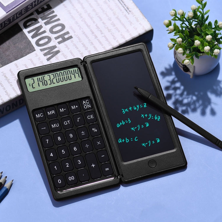 Function Model 6 inch Learning Business Office Portable Foldable LCD Writing Board Calculator - by PMC TechLife | Online Shopping South Africa | PMC TechLife | Buy Now Pay Later Mobicred