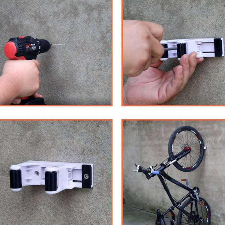 DEEMOUNT RCK-051 Road Bicycle Parking Buckle Wall Hook Mountain Bike Parking Buckle(Black) - Retaining Clips by DEEMOUNT | Online Shopping South Africa | PMC TechLife | Buy Now Pay Later Mobicred