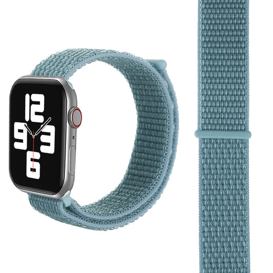 For Apple Watch 46mm / 49mm / 45mm / 44mm Simple Fashion Nylon Watch Band with Magic Stick(Lime Green) - Watch Bands by PMC Jewellery | Online Shopping South Africa | PMC Jewellery | Buy Now Pay Later Mobicred