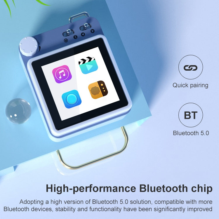 mahdi M188 8GB Bluetooth MP3 Music Video Player (Green) - MP3 Player by PMC TechLife | Online Shopping South Africa | PMC TechLife | Buy Now Pay Later Mobicred