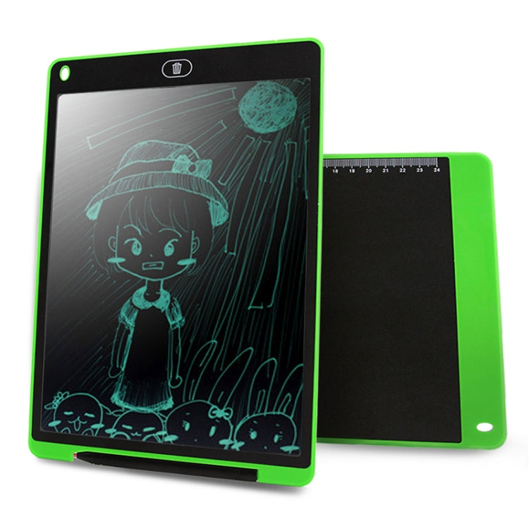 Portable 12 inch LCD Writing Tablet Drawing Graffiti Electronic Handwriting Pad Message Graphics Board Draft Paper with Writing Pen(Green) -  by PMc TechLife | Online Shopping South Africa | PMc TechLife | Buy Now Pay Later Mobicred