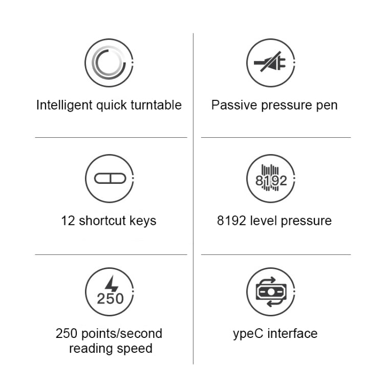 VEIKK A15PRO 10x6 inch 5080 LPI Type-C Interface Smart Touch Electronic Graphic Tablet (Red) - free shipping - PMC Jewellery - Order now!