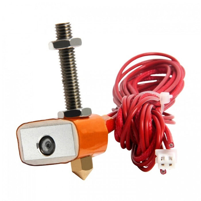 MK8 Extruder Aluminum & Stainless Steel & Brass Materials Hot End kit - Parts by PMC TechLife | Online Shopping South Africa | PMC TechLife | Buy Now Pay Later Mobicred