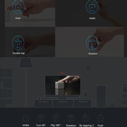 Original Xiaomi Youpin Aqara Magic Cube Controller Zigbee Version Six Actions Controlled, Need to Work with  (CA1001) Product(White) - Home Automation Modules by Xiaomi | Online Shopping South Africa | PMC Jewellery | Buy Now Pay Later Mobicred