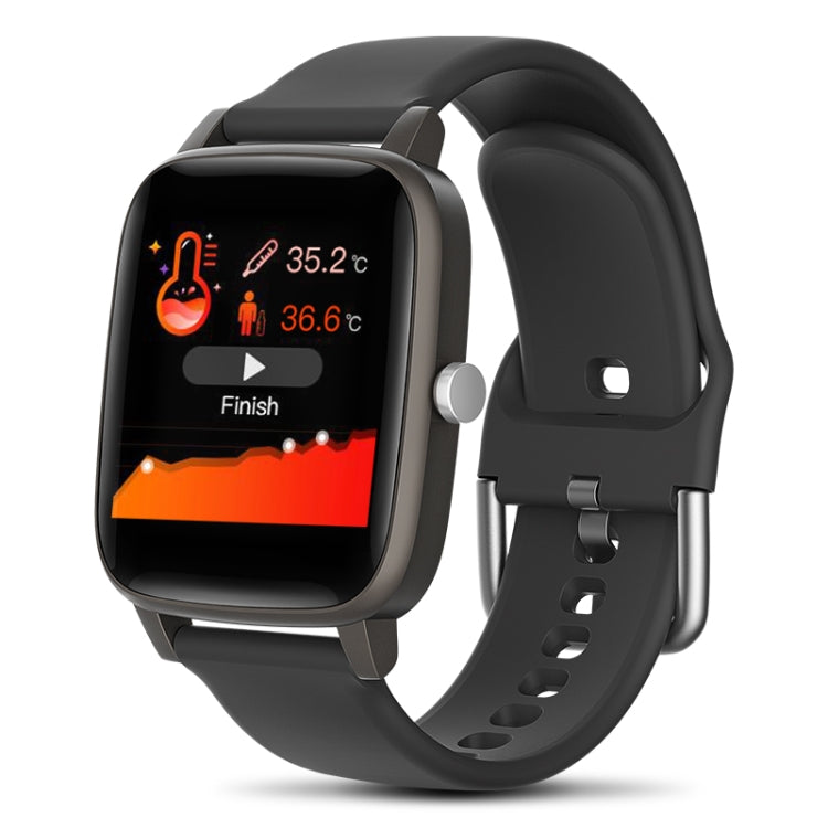 T98 1.4 inch Color Screen Smart Watch, IP67 Waterproof, Support Body Temperature Measurement / Heart Rate Monitoring / Blood Pressure Monitoring / Sedentary Reminder / Calories(Black) - Smart Watches by PMC Jewellery | Online Shopping South Africa | PMC Jewellery