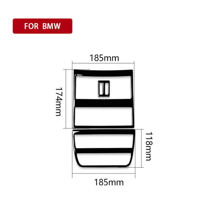 For BMW 5 Series F10 2011-2017 4pcs Car Rear Air Outlet Decorative Sticker,Left and Right Drive Universal - Car Interior Mouldings by PMC Jewellery | Online Shopping South Africa | PMC Jewellery | Buy Now Pay Later Mobicred