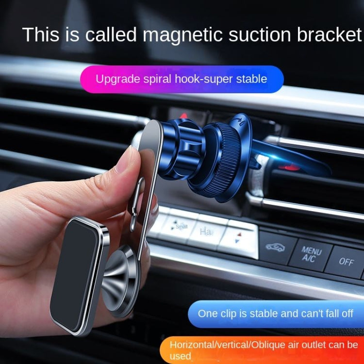 F23 Car Air Outlet Vent Magnetic Phone Navigation Mount Bracket (Black) - Car Holders by PMC TechLife | Online Shopping South Africa | PMC TechLife | Buy Now Pay Later Mobicred