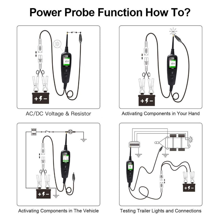 TopDiag P100 Car Circuit Intelligent Analyzer Diagnostic Instrument, Cable Length: 10m - Electronic Test by PMC TechLife | Online Shopping South Africa | PMC TechLife | Buy Now Pay Later Mobicred