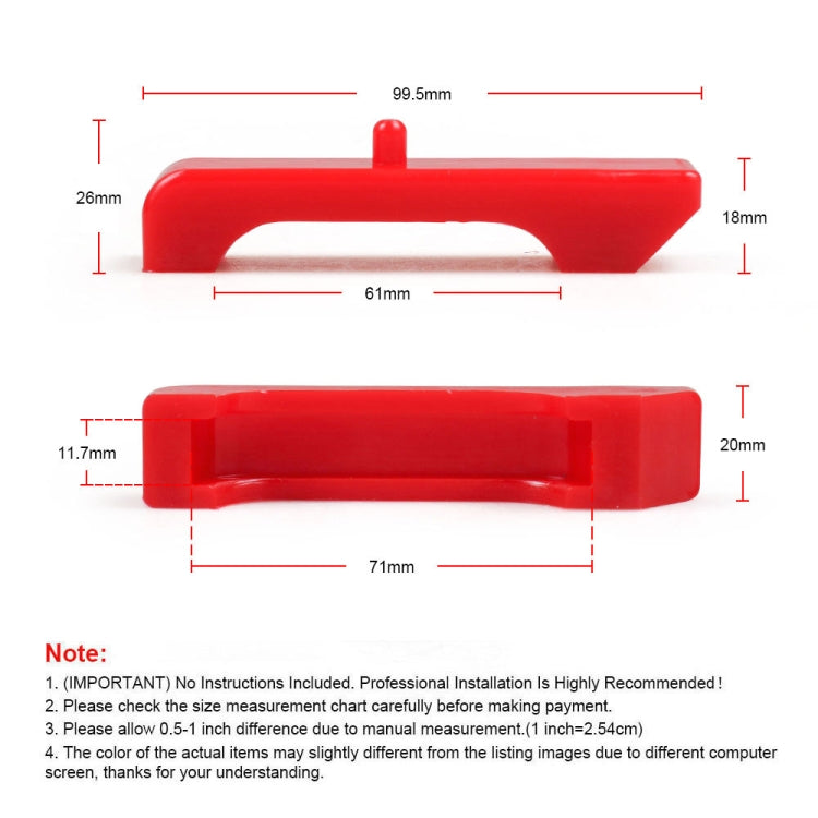 For Chevrolet / GMC 1973-1987 Car Block Engined Radiator Isolators Shield Bushing - Engine Fittings by PMC TechLife | Online Shopping South Africa | PMC TechLife | Buy Now Pay Later Mobicred
