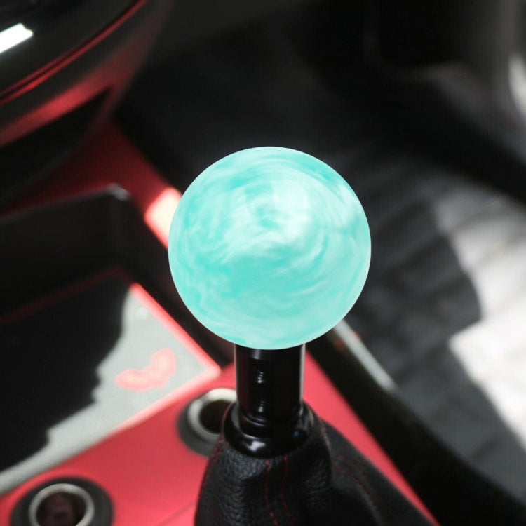 Car Modified Marble Star Gear Head Shifter Cover with Adapter (Light Green) - Shift Knob by PMC Jewellery | Online Shopping South Africa | PMC Jewellery | Buy Now Pay Later Mobicred