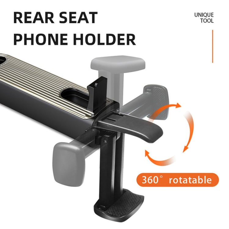 G202 Car Creative Phone Bracket Hook 360 Degree Rotating Telescopic Bracket(Silver) - Car Holders by PMC TechLife | Online Shopping South Africa | PMC TechLife | Buy Now Pay Later Mobicred