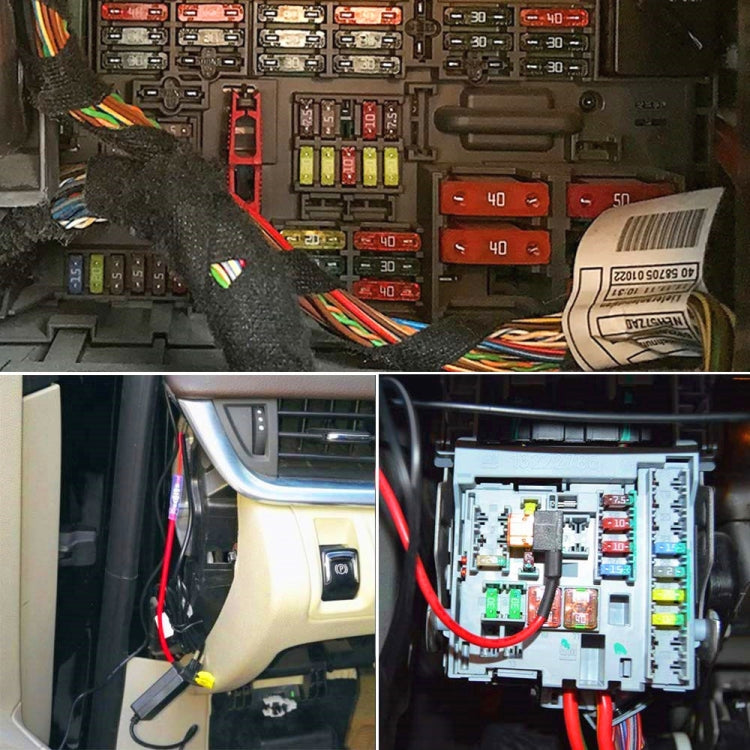 20 in 1 Car Blade Fuse Holder Kits with Cable - Fuse by PMC TechLife | Online Shopping South Africa | PMC TechLife | Buy Now Pay Later Mobicred