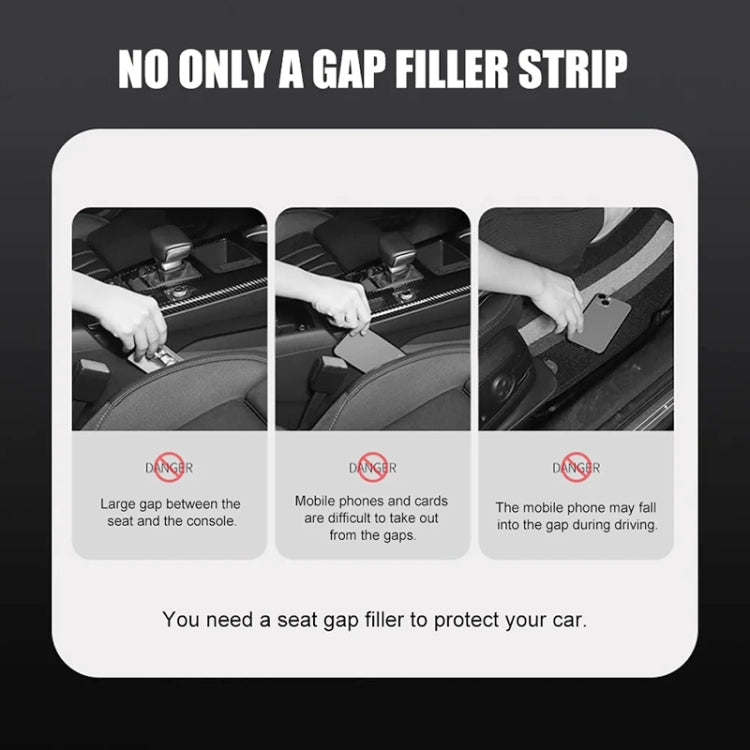 Car Seat Gap Bar Car Interior Armrest Box Gap Leak-proof Filler (Red) - Seat Accessories by PMC TechLife | Online Shopping South Africa | PMC TechLife | Buy Now Pay Later Mobicred