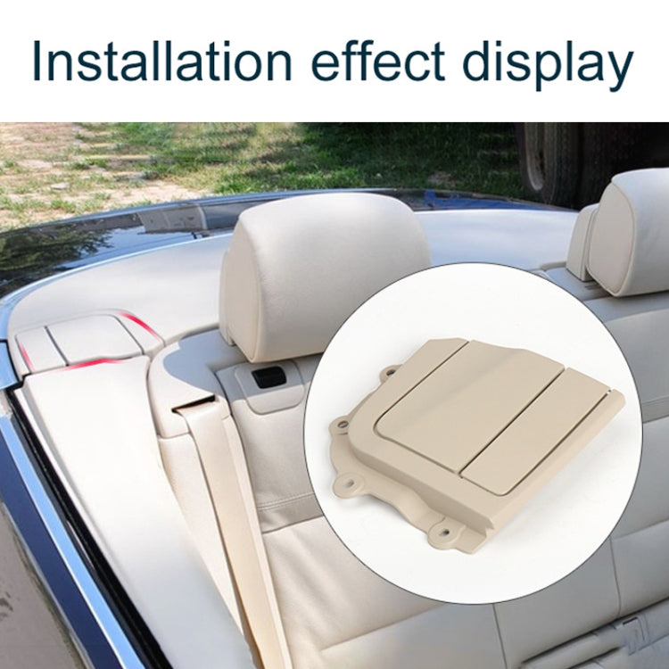 For BMW 3 Series E93 Left Driving Car Convertible Rear Platform Right Hinge Cover Folding Cover 5437 7175 482(Grey) - Others by PMC TechLife | Online Shopping South Africa | PMC TechLife | Buy Now Pay Later Mobicred