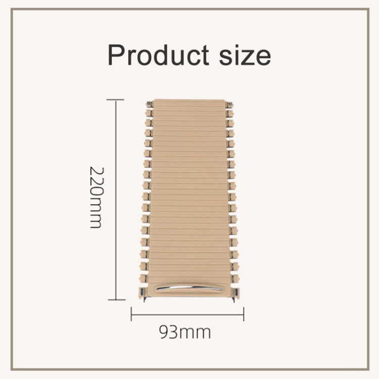 For Buick Excelle 2004-2012 Left-hand Drive Car Center Console Water Cup Holder Cover BKKYLL (Beige) - Stowing Tidying by PMC TechLife | Online Shopping South Africa | PMC TechLife | Buy Now Pay Later Mobicred