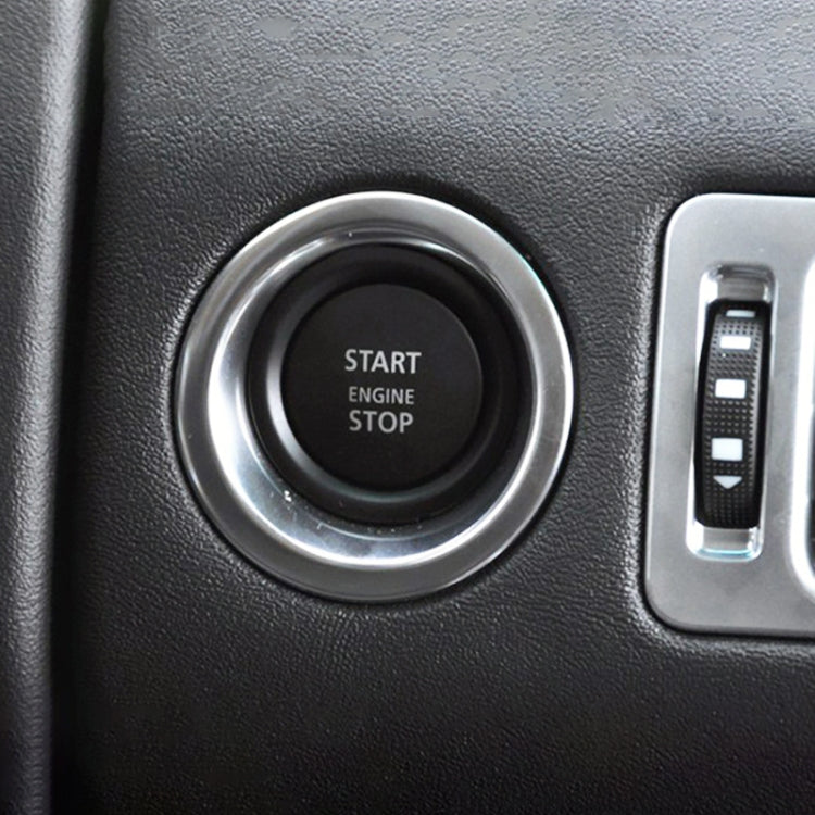 One-key Start Engine Stop Switch Button for Land Rover Range Rover / Discovery, Left Driving(Black) - Car Switches by PMC TechLife | Online Shopping South Africa | PMC TechLife | Buy Now Pay Later Mobicred