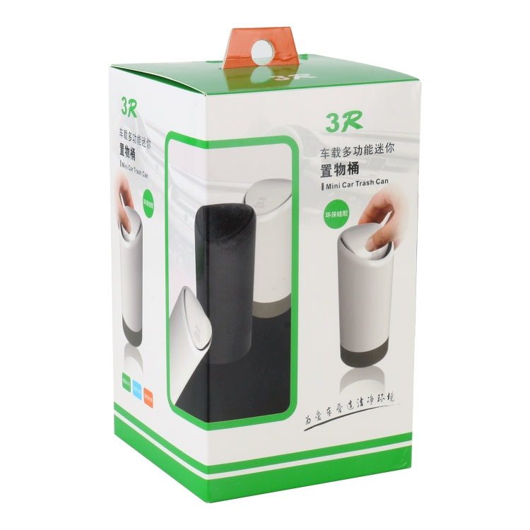 3R-2114 Car Multifunctional Mini Trash Can (White) - Stowing Tidying by PMC TechLife | Online Shopping South Africa | PMC TechLife | Buy Now Pay Later Mobicred
