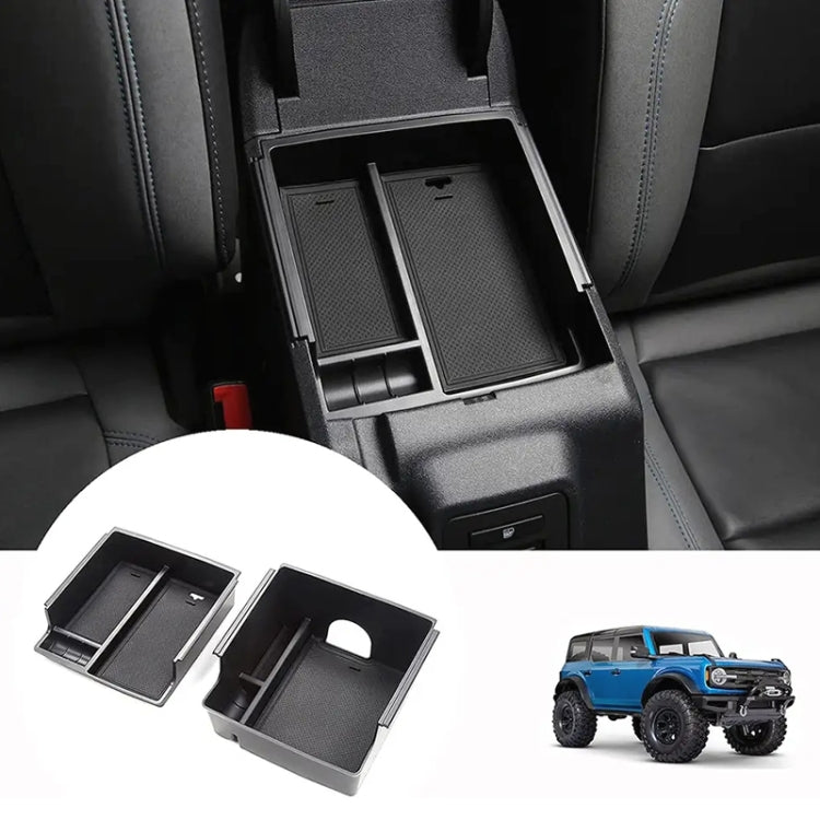 For Ford Bronco 2021 Car Armrest Box Double Layer Storage Box - Stowing Tidying by PMC Jewellery | Online Shopping South Africa | PMC Jewellery