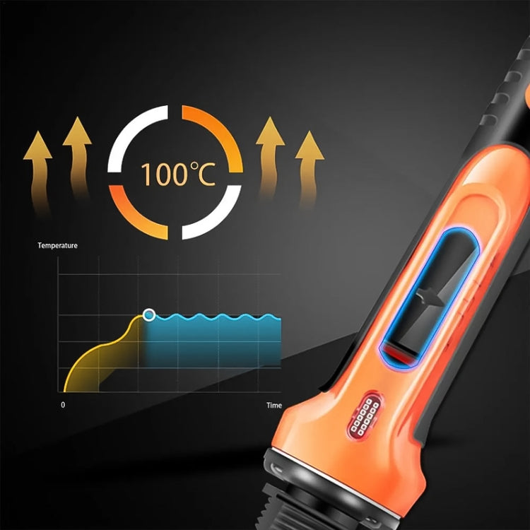 100W Electric Soldering Iron Plastic Welding Machine Car Bumper Repair Plier, AU Plug (White) - Hand Tool Sets by PMC TechLife | Online Shopping South Africa | PMC TechLife | Buy Now Pay Later Mobicred