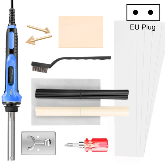 100W Electric Soldering Iron Plastic Welding Machine Car Bumper Repair Plier, EU Plug (Blue) - Hand Tool Sets by PMC Jewellery | Online Shopping South Africa | PMC Jewellery | Buy Now Pay Later Mobicred