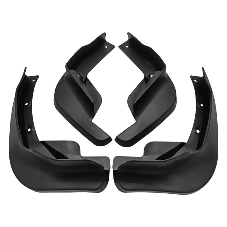 For Nissan Qashqai 2015-2021 4pcs/Set Car Auto Soft Plastic Splash Flaps Fender Guard - Mudguards by PMC Jewellery | Online Shopping South Africa | PMC Jewellery | Buy Now Pay Later Mobicred