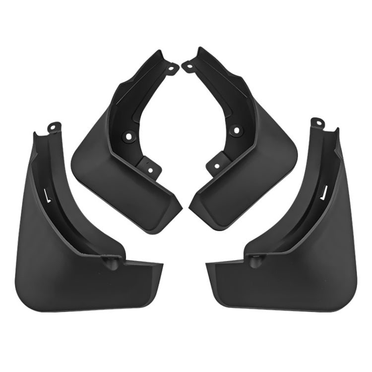 For Mitsubishi Outlander 2023 4pcs/Set Car Auto Soft Plastic Splash Flaps Fender Guard - Mudguards by PMC TechLife | Online Shopping South Africa | PMC TechLife | Buy Now Pay Later Mobicred