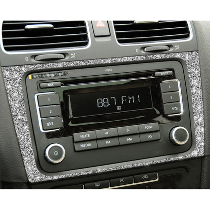 Car CD Panel Diamond Decoration Cover Sticker for Volkswagen Golf 6 2008-2012, Left and Right Drive - Car Interior Mouldings by PMC Jewellery | Online Shopping South Africa | PMC Jewellery | Buy Now Pay Later Mobicred