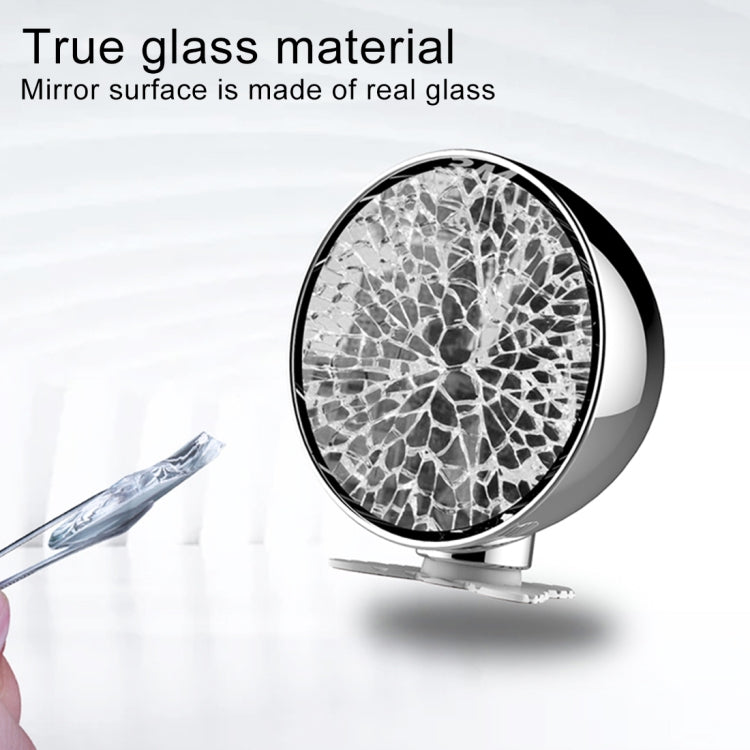 3R-043 Auxiliary Rear View Mirror Car Adjustable Blind Spot Mirror Wide Angle Auxiliary  Side Mirror, Diameter: 60mm (White) - Interior Mirrors by 3R | Online Shopping South Africa | PMC TechLife | Buy Now Pay Later Mobicred