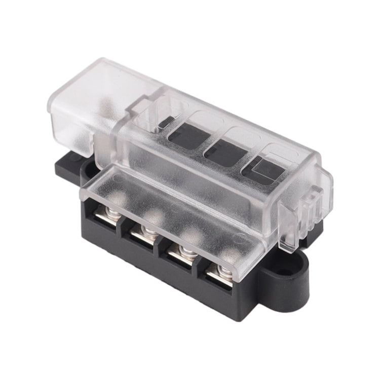 4 Way Fuse Block with Fuses and Terminals - Fuse by PMC Jewellery | Online Shopping South Africa | PMC Jewellery | Buy Now Pay Later Mobicred