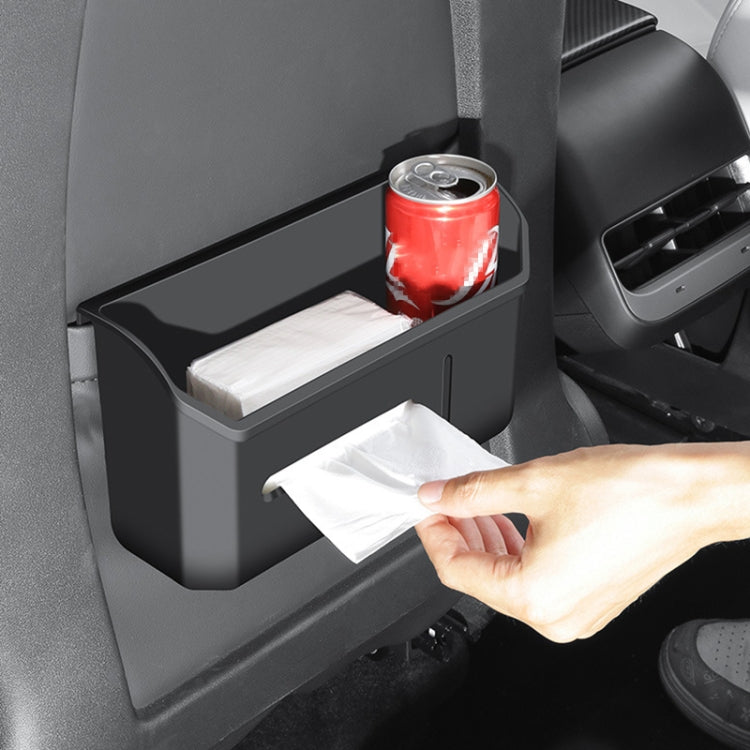 For Tesla Model Y / 3 Car Front Seat Back Storage Box - Stowing Tidying by PMC TechLife | Online Shopping South Africa | PMC TechLife | Buy Now Pay Later Mobicred