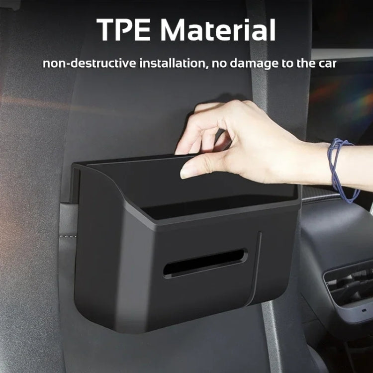For Tesla Model Y / 3 Car Front Seat Back Storage Box - Stowing Tidying by PMC TechLife | Online Shopping South Africa | PMC TechLife | Buy Now Pay Later Mobicred
