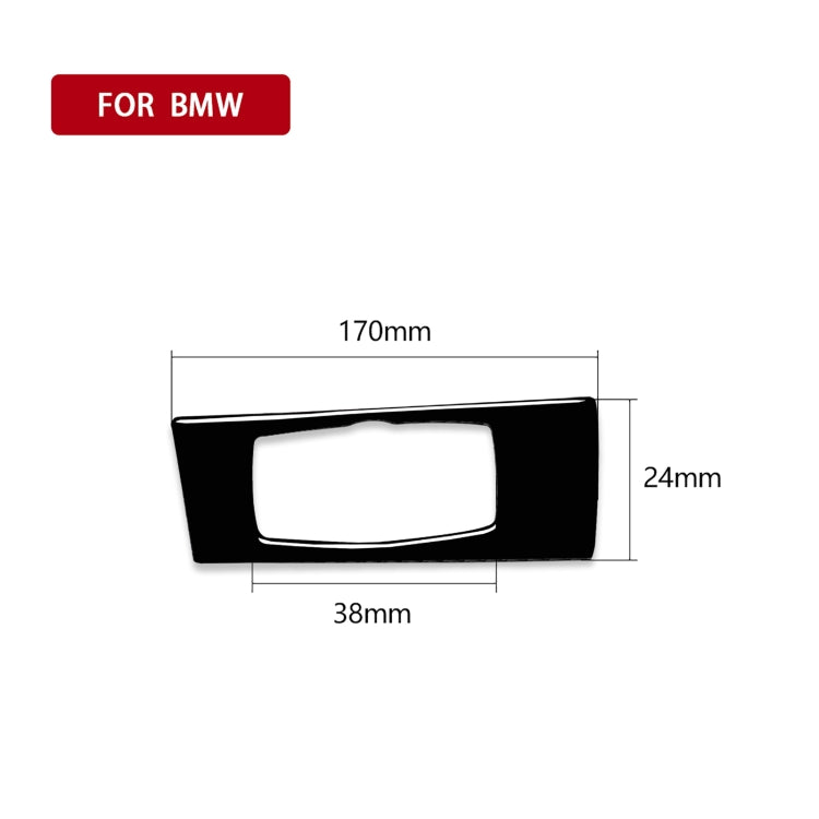 Car Left Drive Headlight Switch Panel Decorative Sticker for BMW E70 X5 / E71 X6 2008-2013(Black) - Car Interior Mouldings by PMC TechLife | Online Shopping South Africa | PMC TechLife | Buy Now Pay Later Mobicred