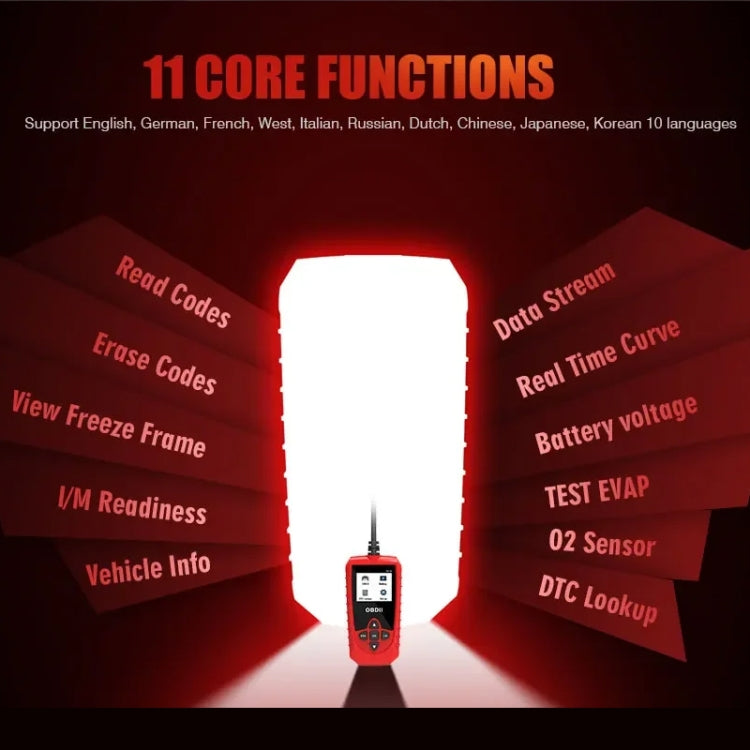 V314 Car OBD Diagnostic Instrument Fault Clear Code Reader - free shipping - PMC TechLife - Order now!