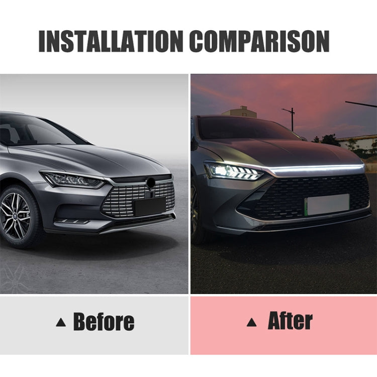 1.8m Car Daytime Running Super Bright Decorative LED Atmosphere Light (Blue Light) - Decorative Lights by PMC TechLife | Online Shopping South Africa | PMC TechLife