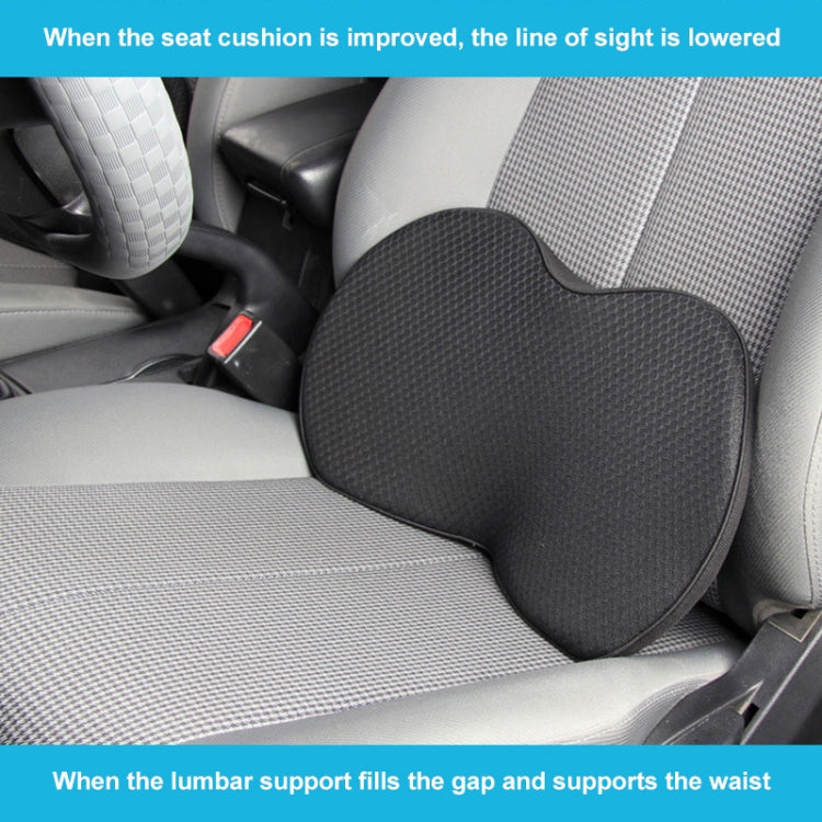 Car mini Seat Cushion Breathable Lumbar Seat Mat (Red) - Seat Accessories by PMC TechLife | Online Shopping South Africa | PMC TechLife | Buy Now Pay Later Mobicred