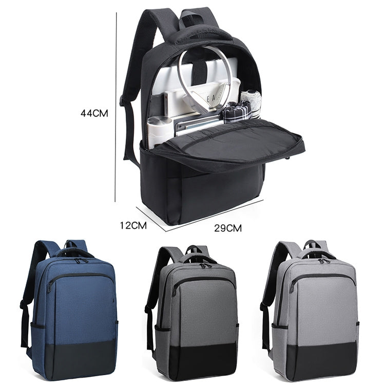 cxs-611 Multifunctional Oxford Laptop Bag Backpack(Dark Blue) - free shipping - PMC TechLife - Order now!