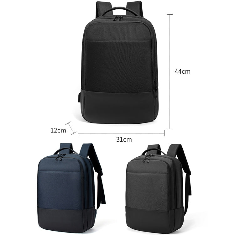 cxs-618 Multifunctional Oxford Laptop Bag Backpack (Black) - Backpack by PMC Jewellery | Online Shopping South Africa | PMC Jewellery | Buy Now Pay Later Mobicred