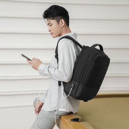 cxs-618 Multifunctional Oxford Laptop Bag Backpack (Black) - Backpack by PMC Jewellery | Online Shopping South Africa | PMC Jewellery | Buy Now Pay Later Mobicred