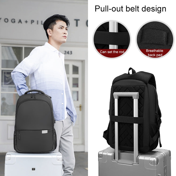 cxs-621 Multifunctional Oxford Laptop Bag Backpack (Grey) - Backpack by PMC Jewellery | Online Shopping South Africa | PMC Jewellery | Buy Now Pay Later Mobicred