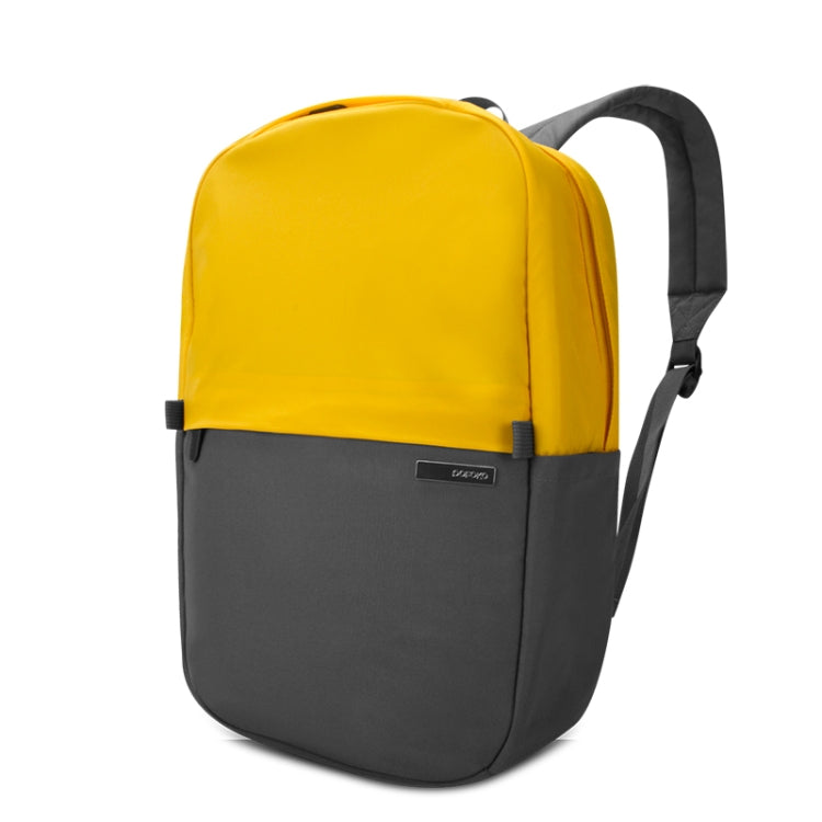 POFOKO XY Series 13.3 inch Fashion Color Matching Multi-functional Backpack Computer Bag, Size: S (Yellow) - Backpack by POFOKO | Online Shopping South Africa | PMC Jewellery | Buy Now Pay Later Mobicred