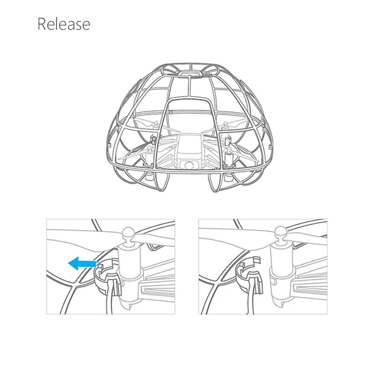 PGYTECH Spherical Protective Cover Cage for DJI TELLO - DJI Tello Series by PGYTECH | Online Shopping South Africa | PMC TechLife | Buy Now Pay Later Mobicred
