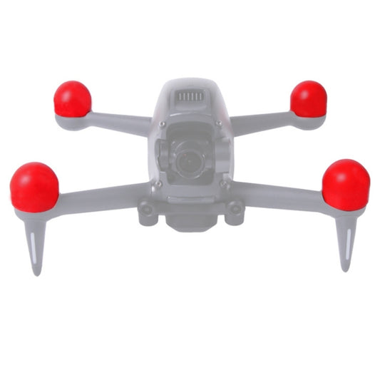 Sunnylife FV-Q9308 4 PCS Motor Protective Cover Motors Silicone Cap Protector for DJI FPV (Red) -  by Sunnylife | Online Shopping South Africa | PMC Jewellery | Buy Now Pay Later Mobicred