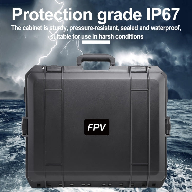 For DJI FPV Waterproof Explosion-proof Suitcase Portable Storage Box Case Travel Carrying Bag, No Disassembly Propeller - Case & Bags by PMC Jewellery | Online Shopping South Africa | PMC Jewellery | Buy Now Pay Later Mobicred