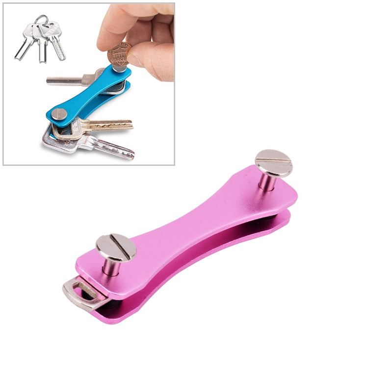 Portable Metal Key Storage Clip(Pink) - free shipping - PMC TechLife - Order now!