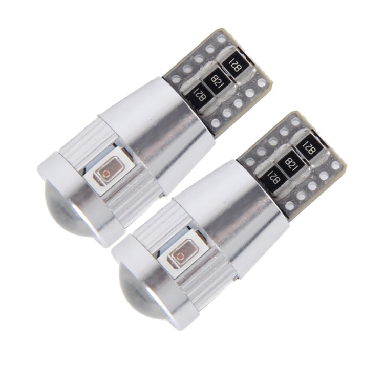 2 PCS T10 3W 6 SMD-5630 LEDs Error-Free Canbus Car Clearance Lights Lamp, DC 12V(Red Light) - Clearance Lights by PMC Jewellery | Online Shopping South Africa | PMC Jewellery | Buy Now Pay Later Mobicred