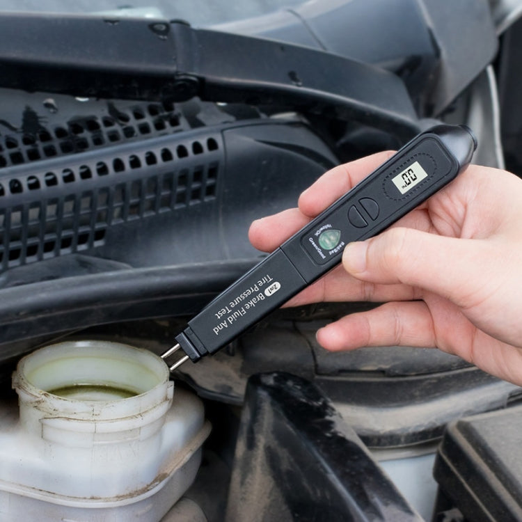 Car 2 in 1 Diagnostic Tool Brake Fluid Liquid Tire Pressure Tester - Electronic Test by PMC TechLife | Online Shopping South Africa | PMC TechLife | Buy Now Pay Later Mobicred