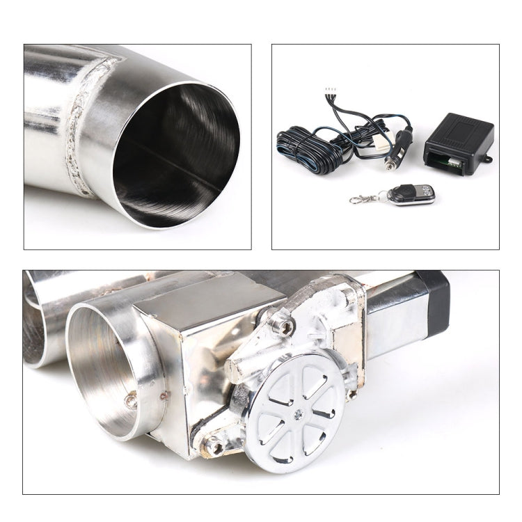 CNSPEED Y Shape 2 In 1 Car Remote Control Electric Exhaust Valve Pipe, Size: 3 inch - Exhaust Pipes by PMC TechLife | Online Shopping South Africa | PMC TechLife | Buy Now Pay Later Mobicred