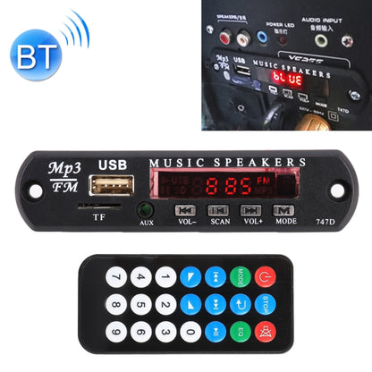 Car 12V Audio Bluetooth MP3 Player Decoder Board FM Radio TF USB 3.5 mm AUX, without Recording - Car MP3 & MP4 & MP5 by PMC Jewellery | Online Shopping South Africa | PMC Jewellery | Buy Now Pay Later Mobicred