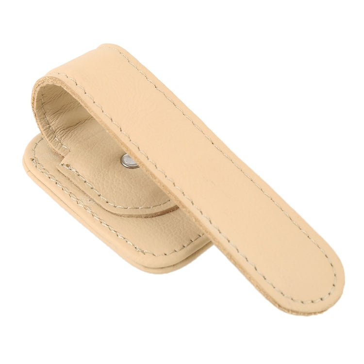 Car Multi-functional Sunglasses Clip Holder(Beige) - Sunglasses & Glasses Clips by PMC TechLife | Online Shopping South Africa | PMC TechLife | Buy Now Pay Later Mobicred